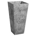 Book Publishing Co 12 in. Novelty Square Ella Grey Planter GR2527709